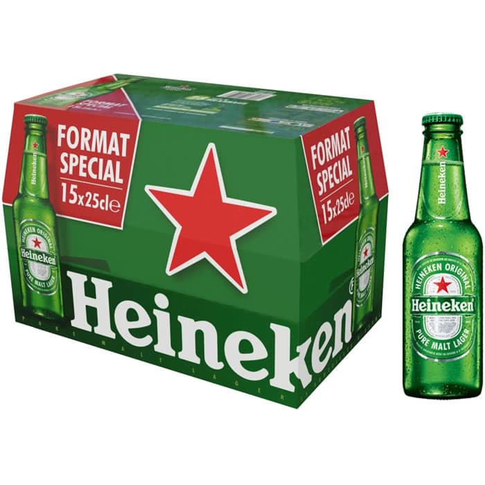 PACK HEINEKEN 15*25CL